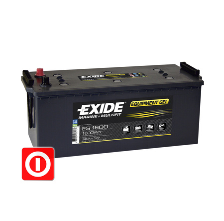 Akumulator Exide Equipment GEL 140Ah ES1600