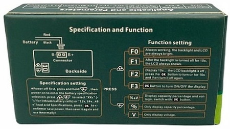 WYŚWIETLACZ LCD NAŁADOWANIA akumulatora LY7S