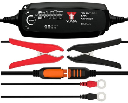 ŁADOWARKA PROSTOWNIK YUASA YCX 5.0 12V 5A
