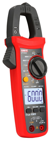 Miernik cęgowy UNI-T UT204+ True RMS NCV