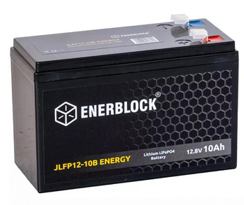 Akumulator ENERBLOCK 12.8V 10AH JLFP12-10 LITHIUM LiFePO4