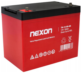 Akumulator Nexon 12V 80Ah GEL TN-12-80-GD