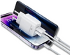 Szybka Ładowarka sieciowa do telefonu 2,4A 18W 2x USB KABEL USB C GRATIS
