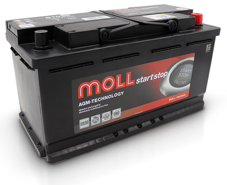 Akumulator Moll 95Ah 850A AGM Start Stop