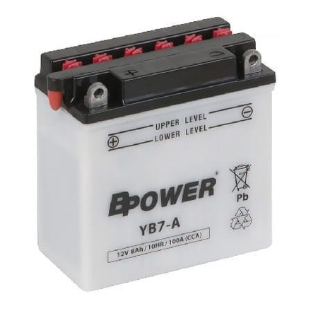 Akumulator Bpower YB7-A 8Ah 100A