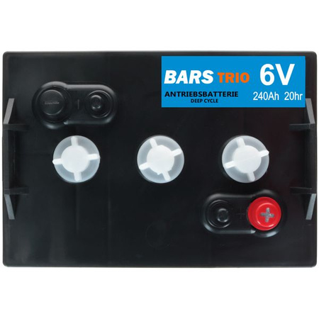 Akumulator Bars TRIO Deep Cycle 6V 240Ah Dual Terminal Trojan (T125) Bars MON225