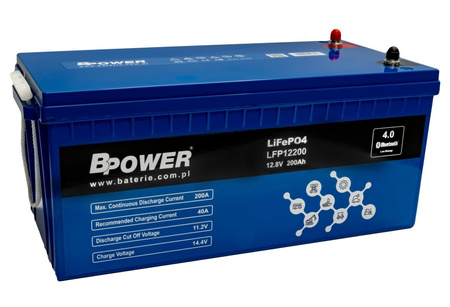  Akumulator BPOWER LiFePO4 LFP12200 200Ah 12,8V (522x240x220)