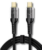 Kabel USB C - USB C Szybki 60W 1M Z Diodą Uruchom