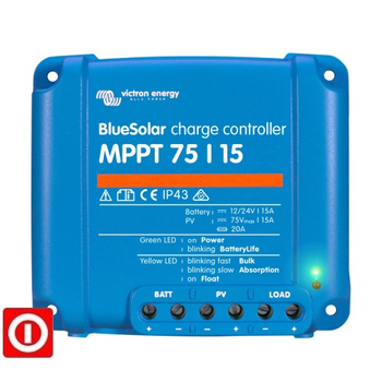 VICTRON ENERGY REGULATOR ŁADOWANIA MPPT 75/15 BlueSolar