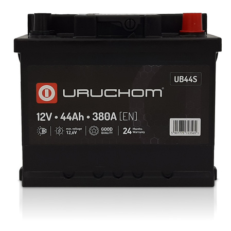 Akumulator Uruchom Black 44Ah 380A UB44S