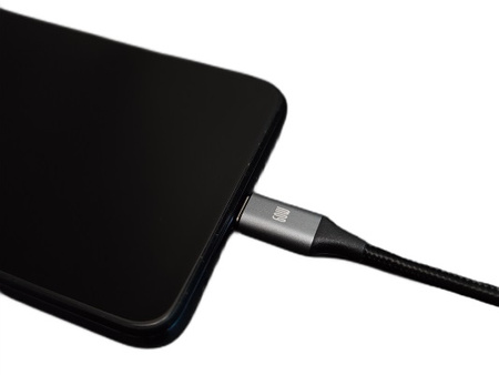 Kabel USB C - USB C Szybki 60W 1M czarny Uruchom