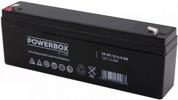 Akumulator Powerbox 12V 2.3Ah VRLA AGM TP-12-2.3-AA