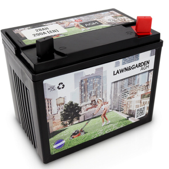 Akumulator Lawn&Garden 12V 28Ah 290A 895 AGM P+ do kosiarki traktorka