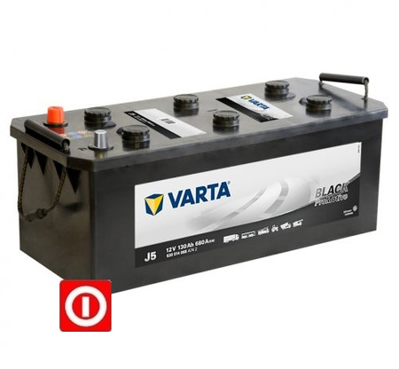 Akumulator Varta Promotive Black J5 130Ah 680A
