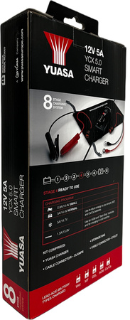 ŁADOWARKA PROSTOWNIK YUASA YCX 5.0 12V 5A