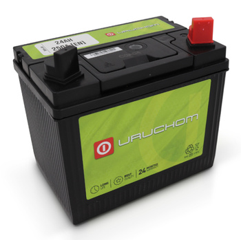 Akumulator Uruchom 12V 24Ah 250A 895  P+ do kosiarki traktorka