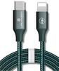 Kabel USB C LIGHTNING Apple IPHONE Szybki 30W 1M zielony Uruchom