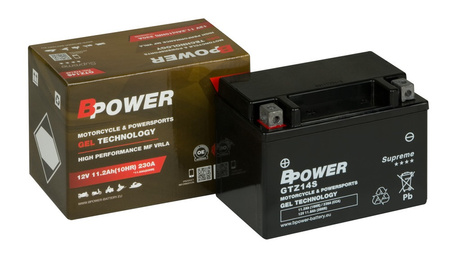 Akumulator Wzmocniony Bpower GEL GTZ14S (YTZ14S-BS)  11.2Ah 230A