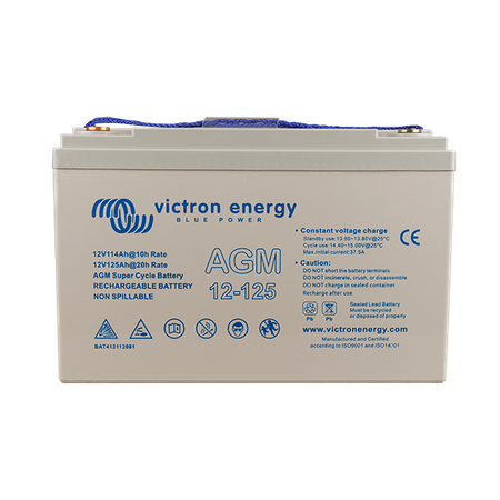 Akumulator Victron 12V 125Ah AGM Super Cycle Batt. (M8)
