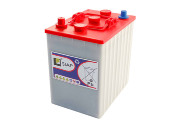 Akumulator trakcyjny SIAP 3PT170 6V 175 / 210 Ah pancerna płyta