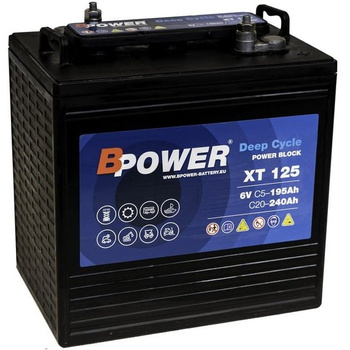 Akumulator trakcyjny  Bpower XT125 6V 240Ah LIGHT-TRACTION