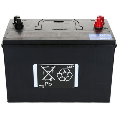 Akumulator trakcyjny Bars TRIO Deep Cycle 12V 95Ah GR27 DC 304*173*220 Dual Terminal (6PT80) Bars MONGR27