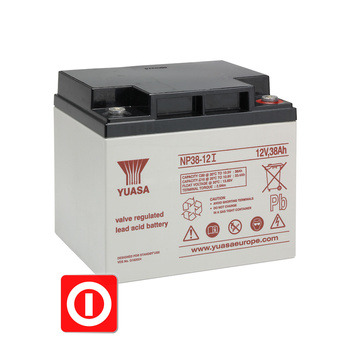 AKUMULATOR YUASA NP38-12 12Ah 38V Bufor UPS