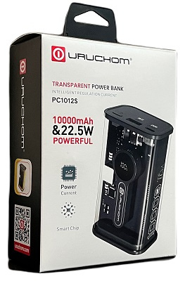 POWERBANK 10000mAh 22.5W QC3.0 QC4.0 PD3.0 USB1 USB-C Żółty