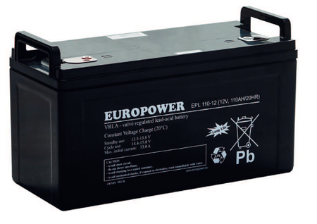 Akumulator Europower EPL 110-12 (12V 110Ah)
