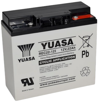 AKUMULATOR YUASA REC22-12 12V 22Ah UPS