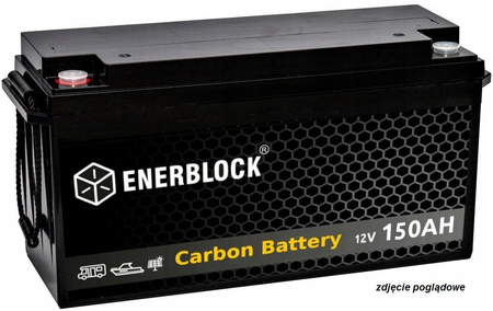 Akumulator ENERBLOCK 12V 150AH JPC12-150 CARBON Extreme