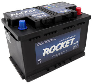 Akumulator Rocket AGM 70Ah 760A