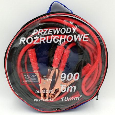 KABLE PRZEWODY ROZRUCHOWE 900A 6m