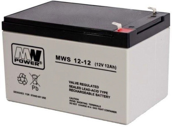 Akumulator MW Power 12V 12Ah MWS12-12