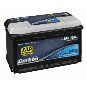 Akumulator ZAP Carbon 85Ah 750A EFB 58505