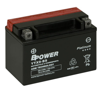 Akumulator Bpower YTX9-BS 8Ah 120A AGM YTX9