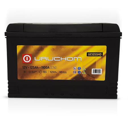 Akumulator Uruchom UC125SHD 125Ah 1100A IVECO