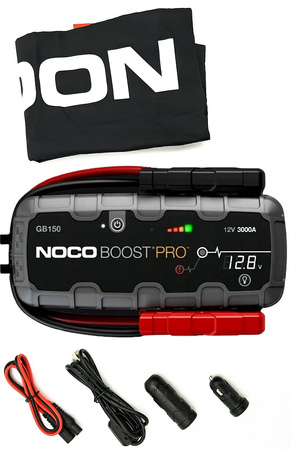 NOCO GB150 GENIUS BOOSTSPORT ULTRASAFE JUMP STARTER 3000A