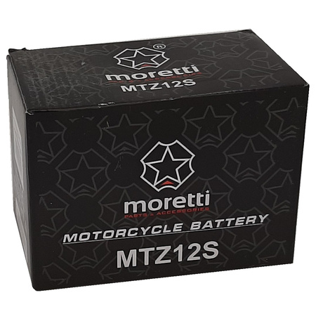 AKUMULATOR Moretti MTZ12S / YTZ12S-BS 11Ah 210A AGM (GEL)