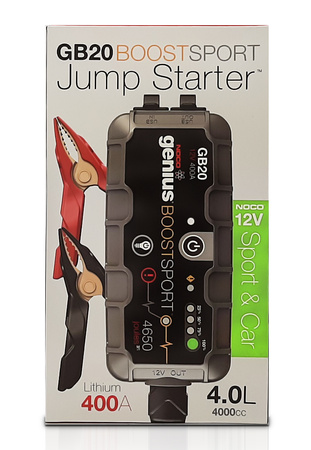 NOCO GB20 GENIUS BOOSTSPORT JUMP STARTER 400A