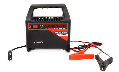 Prostownik CarCommerce FY-703A 6 / 12V - 6A