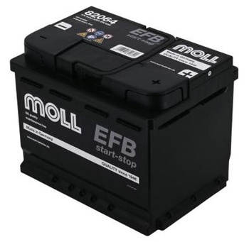 Akumulator Moll Start Stop EFB 12V 64Ah 620A