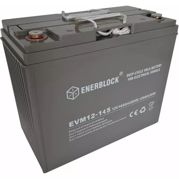 Akumulator ENERBLOCK 12V 145AH EVM12-145 AGM Traction