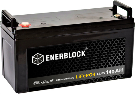 Akumulator ENERBLOCK 12V 140AH JLFP12-140 LITHIUM LiFePO4