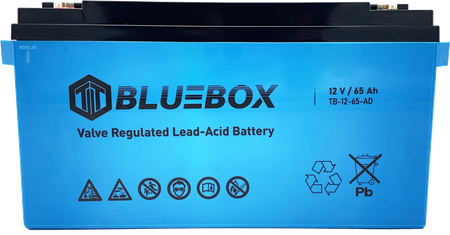Akumulator BLUEBOX 12V 65Ah AGM TB-12-65-AD