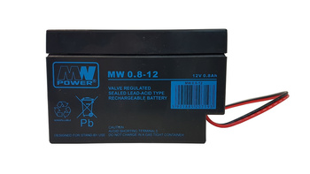 Akumulator MW Power 12V 0.8Ah MW0.8-12
