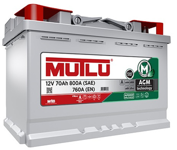 Akumulator Mutlu AGM 70Ah 760A  AGM70