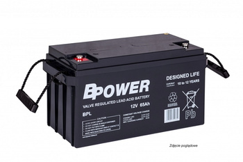AKUMULATOR Bpower BPL 120-12 120Ah  12V AGM Praca BUFOROWA NA ZAMÓWIENIE