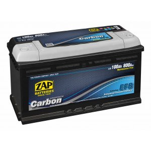 Akumulator ZAP Carbon 100Ah 800A EFB 60005
