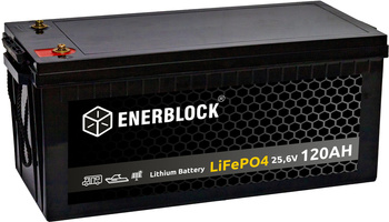 Akumulator ENERBLOCK 24V 120AH JLFP24-120 LITHIUM LiFePO4